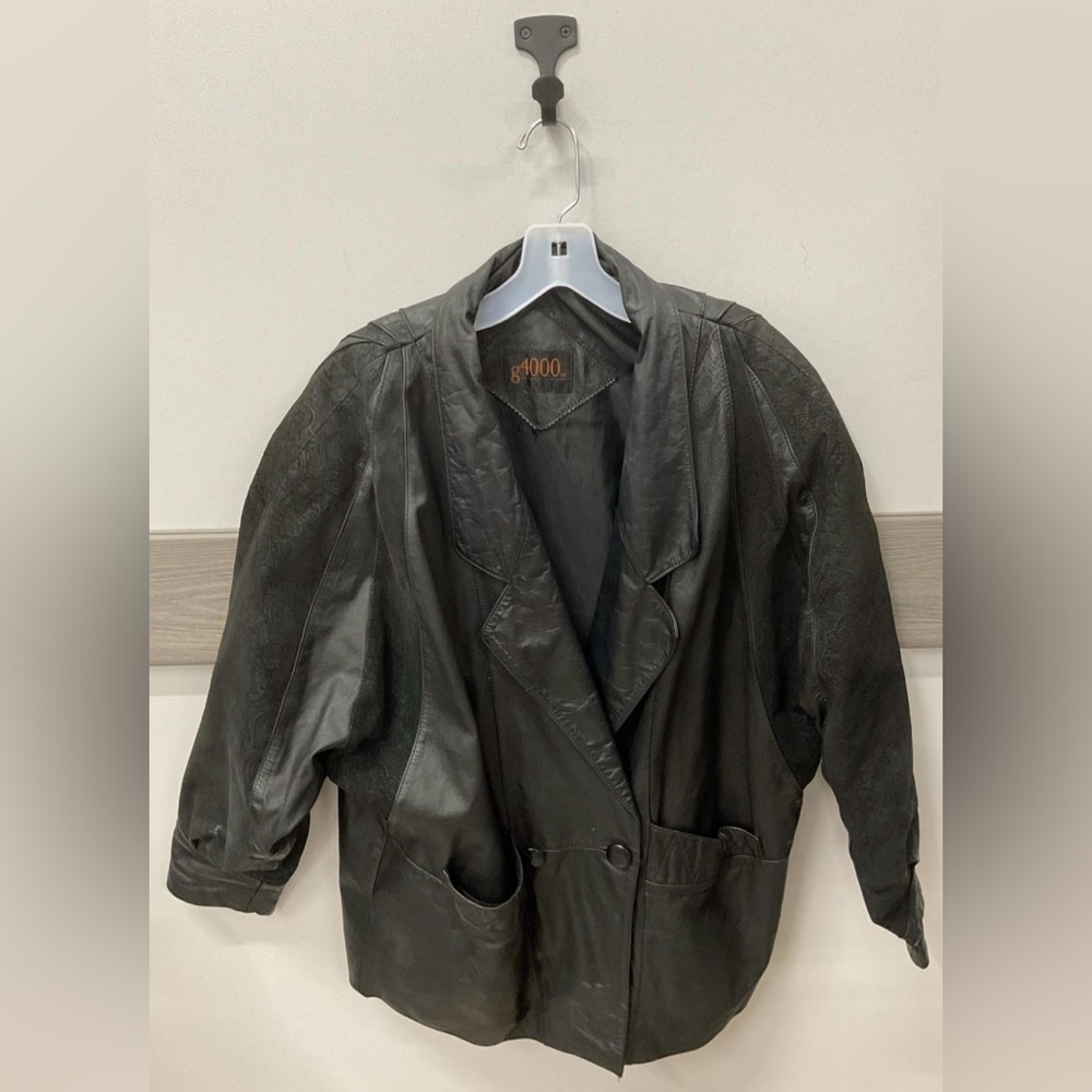 Vintage g4000 Oversized Leather Blazer Jacket